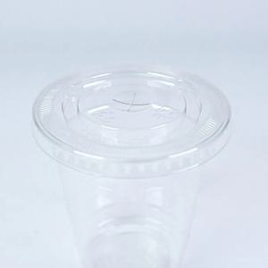 테이크아웃 PET 투명 아이스컵 평뚜껑 107mm 500개 1박스
