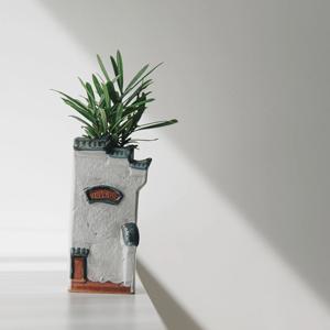 나한송 하우스화분세트 키우기쉬운 식물 엔틱 빈티지화분