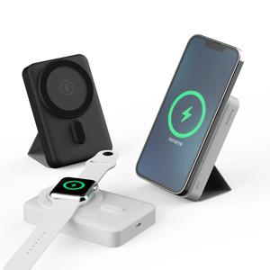 맥파워3in1 아이폰 애플워치 무선 맥세이프 보조배터리 10000mAh KMPB10