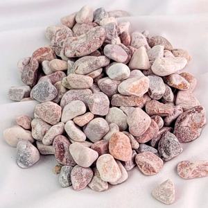홍자갈(핑크) 20kg 2종 / 정원 카페 마당 테라스 전원주택 조경 인테리어 골재 자갈