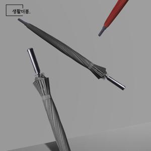 24K 고급 파스텔 튼튼한 어깨끈 커버 골프 장우산 11color