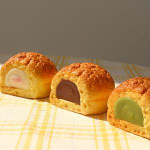 크림빵 모형 빵모형 베이커리 모형빵 크림 치즈 초코 녹차