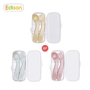 프렌즈 베이비 스푼포크 케이스세트(핑크/민트/옐로우)