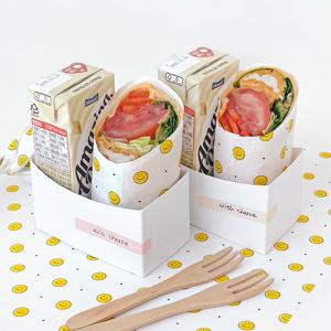 스마일 노루지 200매 샌드위치 김밥 베이킹 포장지