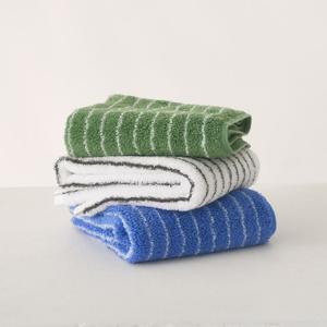 국내생산 스트라이프 호텔수건 타올 5장/10장 세트 코마사 40수 200g 3colors