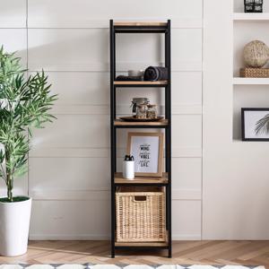 나르샤 5단 원목 선반 스탠드 틈새 진열대