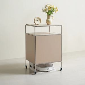 스텐모어 리브로 15파이 로봇청소기 수납장 수납형 이동식 2colors