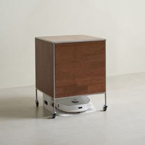 스텐모어 리브로 15파이 원목 로봇청소기 수납장 기본형 이동식