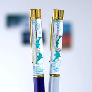 커스텀 보글 돌고래 주문제작 볼펜 필기구 취업 퇴사 입학 선물