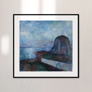 액자 Starry Night/ 에드바르드 뭉크