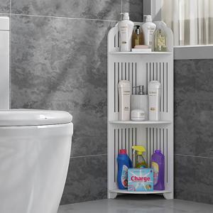 레이크 욕실 주방 모서리 틈새 코너 3단 선반 샴푸 수납 정리대