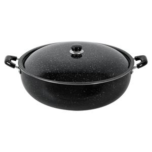 튀김팬 45cm GI 양수 코팅 궁중 팬 튀김 냄비 웍 대형 볶음 후라이팬