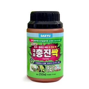 대유 총진싹 250ml .친환경 수화제 벼룩 총채 해충 진딧물 퇴치 토양 보조제