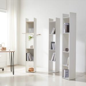 미셀 화이트 인테리어 모듈형 300 슬림 틈새 수납 책장