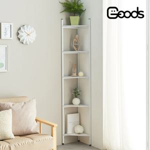 코코 삼각5단코너장 모서리장 코너책장 코너선반 코너수납장 모서리장식장