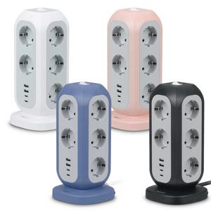 multi-tower 괴물스펙 15구 고용량 타워형 컬러 멀티탭