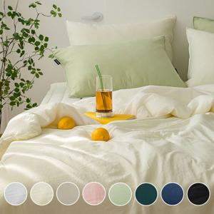 [시즌오프 특가+무배] 항균x소취 수딩케어 콜라겐 시어서커 옥수수솜 여름 차렵이불세트