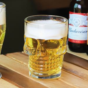 해골 맥주잔 할로윈 파티 맥주컵 500ml