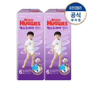 2024 맥스드라이 팬티 6단계 (남)38매x2팩