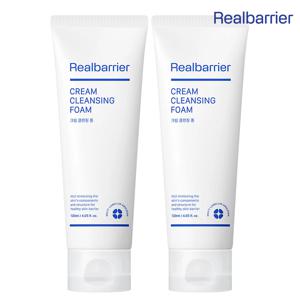 크림 클렌징 폼 120ml 2개