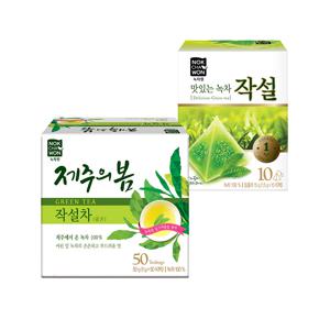 제주의봄작설차 50티백+맛있는녹차작설 10티백