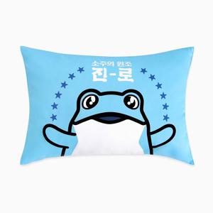 진로 두꺼비 페어 베개커버