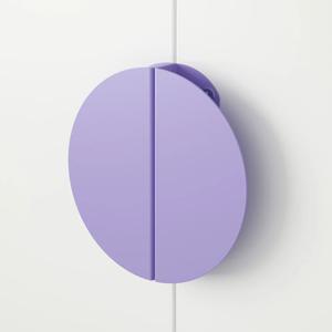 베그리파 가구손잡이 130mm 라일락/반원 2p
