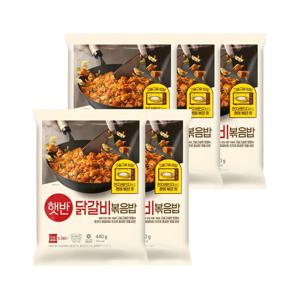 햇반 쿡반 닭갈비볶음밥 440g*5개