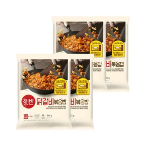 햇반 쿡반 닭갈비볶음밥 440g*4개