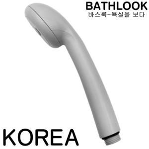 샤워기헤드 아쿠아W-욕실 백색 부품 헤더 수전 크롬 교체 수도 용품 세트 해드 거치 부속