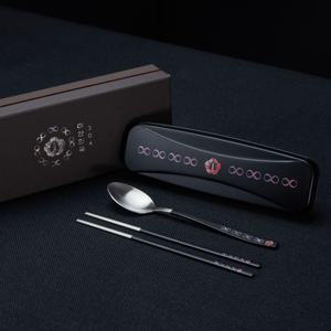 자개 무궁화 수저케이스 세트 (소)1P