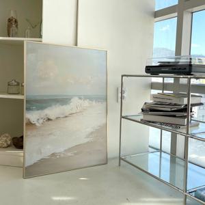 파도 유화 페인팅 인테리어 바다 그림 거실 액자 풍경 포스터