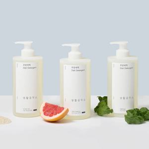 주방세제 750ml x 3입 (자몽/쌀뜨물/바질향)