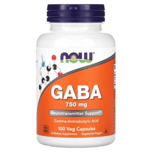 [해외] 가바 GABA 750mg 100베지캡슐