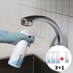 3+1 초강력 뿌리는 곰팡이 제거제 벽지베란다화장실욕실실리콘창틀청소 500ml