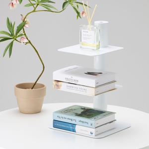 에델북선반 미니 3단 공간절약형 철제 스틸 책꽂이 스탠딩북타워 EDB-32