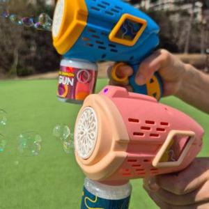 터보 스핀 버블건 비눗방울 자동버블 어린이 장난감