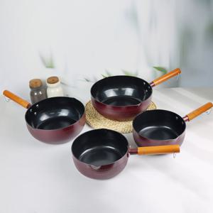 인덕션 IH 참편한 냄비 가벼운 세라믹 스텐 라면 편수 18cm/20cm/22cm/24cm