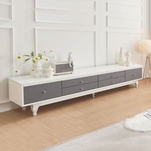 마르소 2000 TV거실장 UV 하이그로시+템바보드 티비장 거실장식장