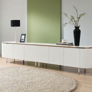 NEW 이사벨 로즈골드 세라믹 2600 템버 거실장