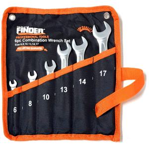 FINDER 파인더 콤비 스패너 6PCS + 둘둘말이 롤업 포켓 파우치 (1095)