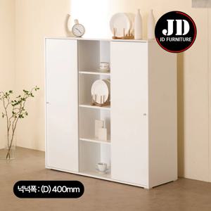 스르륵 키높은 1200 와이드 오픈형 수납장 넉넉폭 (4단 1200오픈 E0등급 슬라이딩)