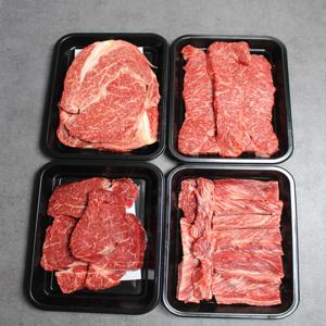횡성한우 원뿔등급 명작세트 11호 1.1kg