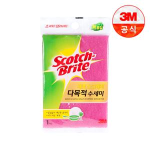 제로스크래치 패드수세미(중) 1입(흠집방지용)