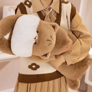 두둥실 동물 롱쿠션 3types 귀여운 인테리어 애착 인형 바디필로우 자취 집들이 선물