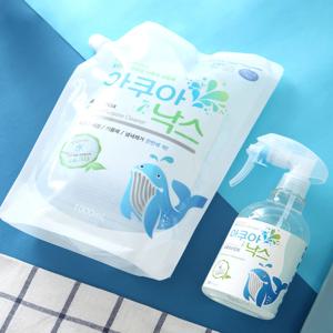 살균 탈취 기름때를 한방에 (350ml 2개+리필 1L 3개) 무향 무거품
