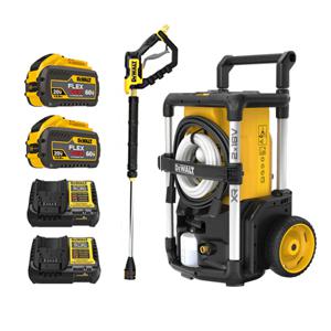DCMPW1600Y2 충전 고압세척기 20V MAX 12.0Ah*2개 자흡기능 110바 3