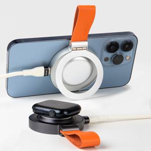 AUTUMooN 맥세이프 애플 갤럭시 워치 휴대용 3in1 멀티 무선 충전기