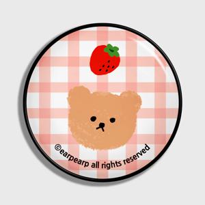 Dot strawberry check_2colors(earptoktok)