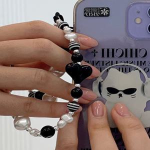 JJEZ 비즈 핸드폰 스트랩 모음 줄 아이폰 갤럭시 꾸미기 귀여운 우정템